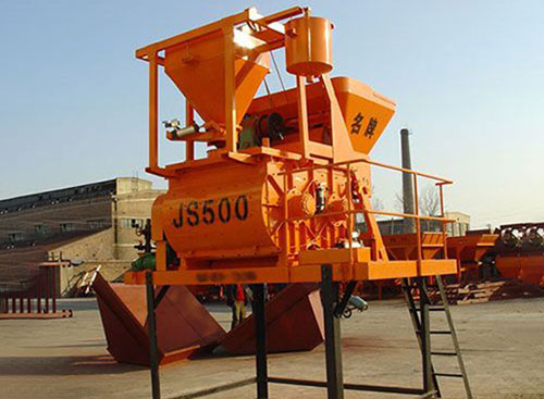 JS500CJ帶水泥和外加劑計量的攪拌機(jī)